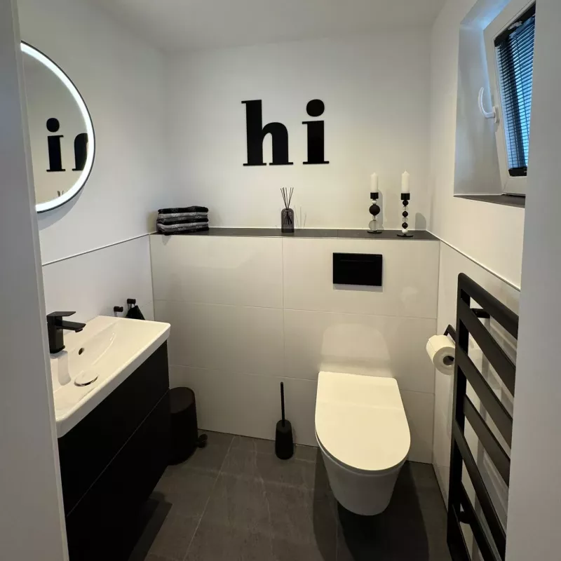 Gäste-WC „Vorher / Nachher“ – Wesel